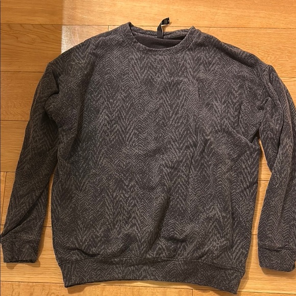 Athleta Gray Crewneck Sweater - Picture 1 of 3